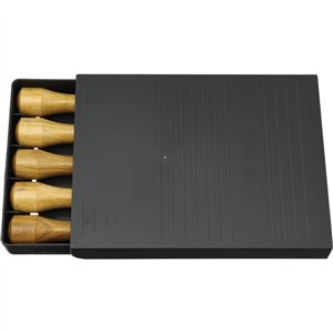 Power Grip Wood Chisel Set 5pc