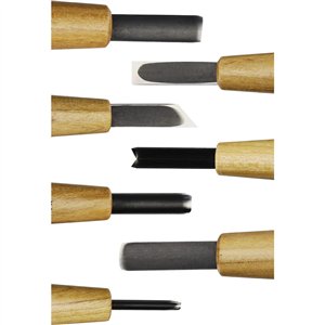 Power Grip Wood Chisel Set 7pc