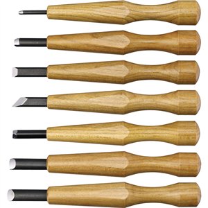 Power Grip Wood Chisel Set 7pc