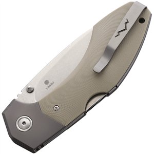 Hero Lockback Tan G10