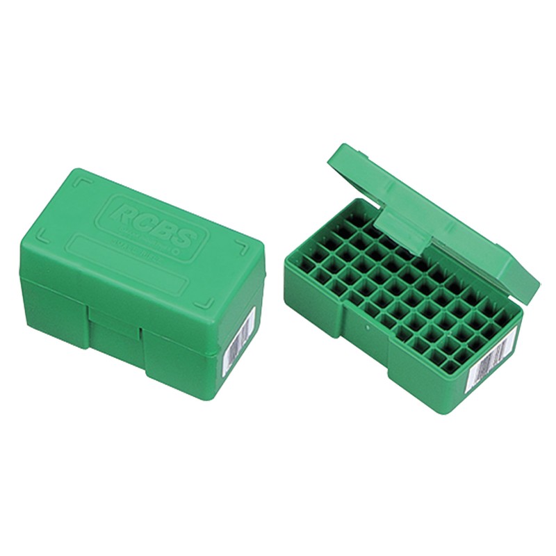 RCBS 86901 Ammo Box  for Small Rifle Green Plastic