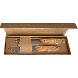Prima Steak Knife Set Olive