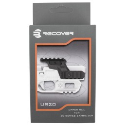 Recover Tactical UR2001 Brace Upper Rail  Black 2020 Series Stabilizer