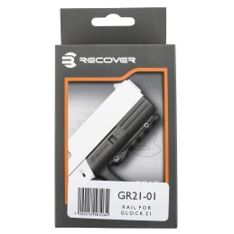 Recover Tactical GR2101 Rail Adapter for Glock 20 21  Black