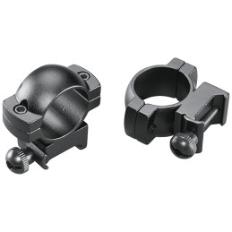 Redfield Mounts 47316 1 Inch Rings  Matte Black High