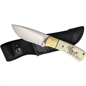 Fixed Blade Scrimshaw