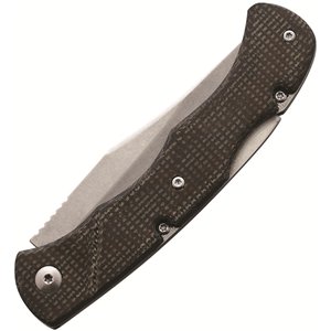 Lockback Brown Micarta