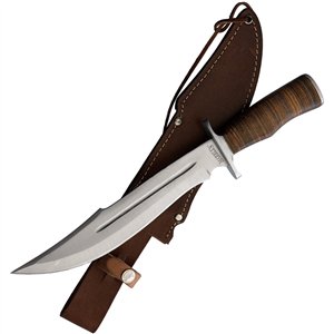 Stacked Leather Bowie