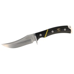 Remington Accessories 15633 Hunter D2 Trailing Point Fixed Plain Stainless Steel Blade MultiColor G10 Handle Includes Sheath