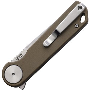 Linerlock Brown Micarta