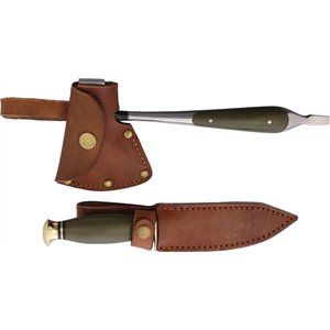 Hunter Combo Green Micarta