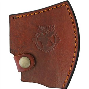 Damascus Hatchet Smooth Bone