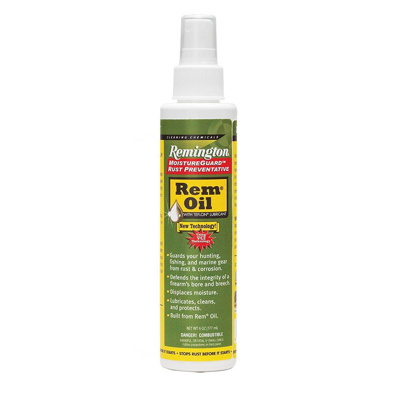 Remington Accessories 18378 Rem Oil MoistureGuard CleansLubricatesProtects 6 oz Spray Bottle