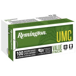 Remington Ammunition R23970 UMC Value Pack 357 Mag 125 gr Semi Jacketed Hollow Point 100 Per Box 6 Case