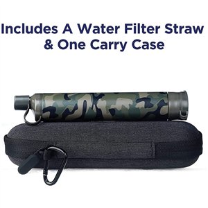 Water Filter Straw with Case