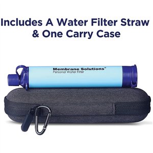 Water Filter Straw with Case