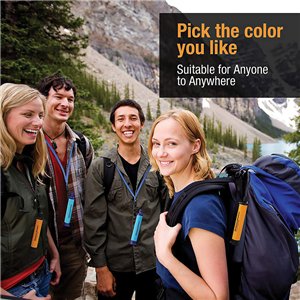 Water Filter Straw Orange