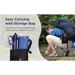 Gravity Water Filter Bag 6L