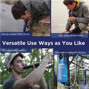 Gravity Water Filter Bag 1 Gal