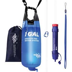 Gravity Water Filter Bag 1 Gal