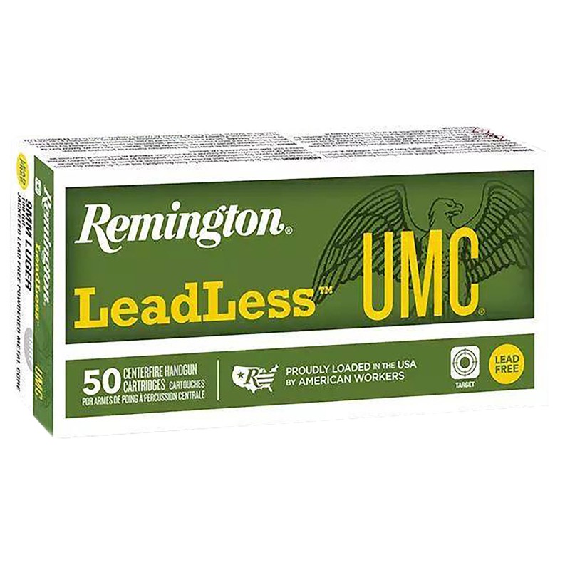 Remington Ammunition R23809   9mm 100 gr 50 Per Box 10 Case