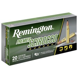 Remington Ammunition 29345 Premier Scirocco Bonded 300 WSM 180 gr Swift Scirocco Bonded 20 Per Box 10 Cs