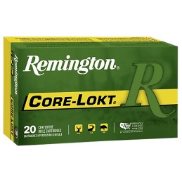 Remington Ammunition 29049 CoreLokt  6mm Creedmoor 100 gr Pointed Soft Point Core Lokt 20 Per Box 10 Case