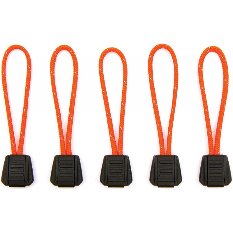 Tinderzip Zipper Pull Orange