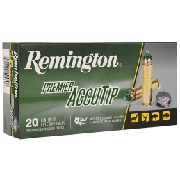 Remington Ammunition 27943 Premier Accutip 450 Bushmaster 260 gr AccuTip 20 Per Box 10 Case