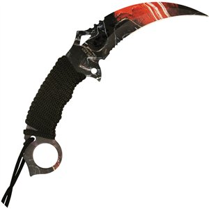 Karambit Fixed Blade Red
