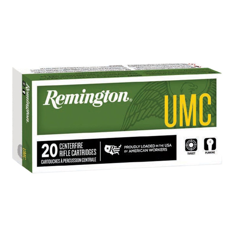 Remington Ammunition 23701 UMC  303 British 174 gr Full Metal Jacket 20 Per Box 10 Cs