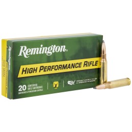 Remington Ammunition R21473 High Performance Rifle 308 Win 180 gr Pointed Soft Point Boat Tail 20 Per Box 10 Case