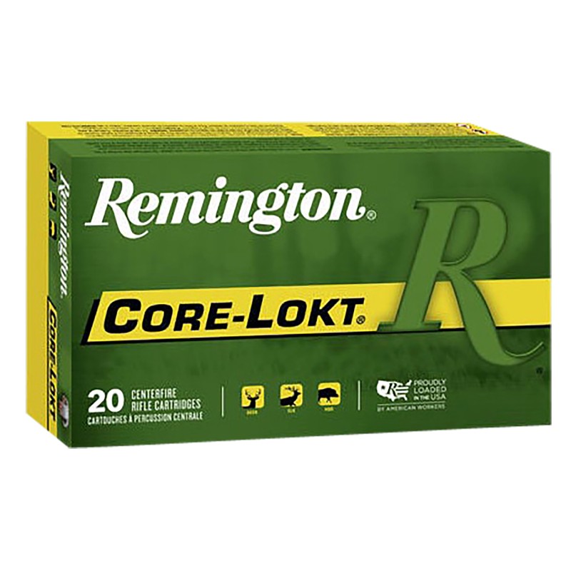 Remington Ammunition 21491 CoreLokt  35 Rem 150 gr Soft Point Core Lokt 20 Per Box 10 Case