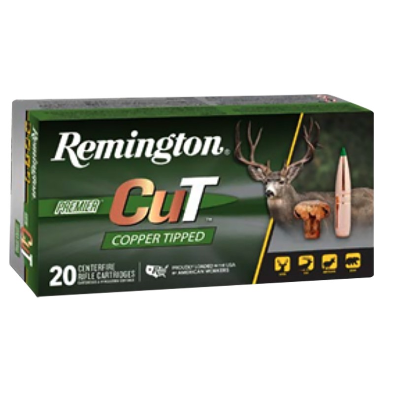 Remington Ammunition R22343 Premier  3006 Springfield 165 gr 20 Per Box 10 Case