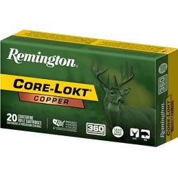 Remington Ammunition R20061   360 Buckhammer 160 gr Core Lokt Tipped 20 Per Box 10 Case