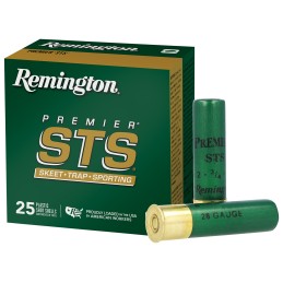 Remington Ammunition 28053 Premier STS  28 Gauge 2.75 34 oz 9 Shot 25 Per Box 10 Cs