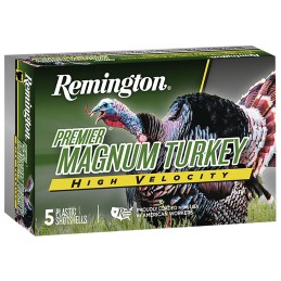 Remington Ammunition 20119 Premier Magnum Turkey High Velocity 20 Gauge 3 1 18 oz 5 Shot 5 Per Box 20 Cs