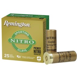 Remington Ammunition R20132 Premier Nitro Sporting Clay 12 Gauge 2.75 1 oz 7.5 Shot 25 Per Box 10 Cs