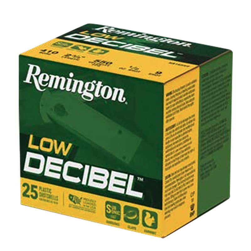 Remington Ammunition R20740   410 Gauge 2.50 25 Per Box 10 Case