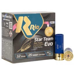 Rio Ammunition ST32HV75 Star Team EVO High Velocity 12 Gauge 2.75 1 18 oz 7.5 Shot 25 Per Box 10 Case