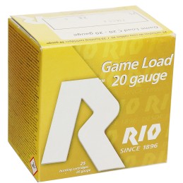 Rio Ammunition RC206MGN Game Load  20 Gauge 3 1 14 oz 6 Shot 25 Per Box 10 Case