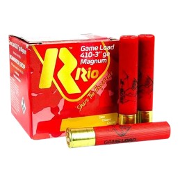 Rio Ammunition RCHV368 Game Load  410 Gauge 3 1116 oz 8 Shot 25 Per Box 10 Case