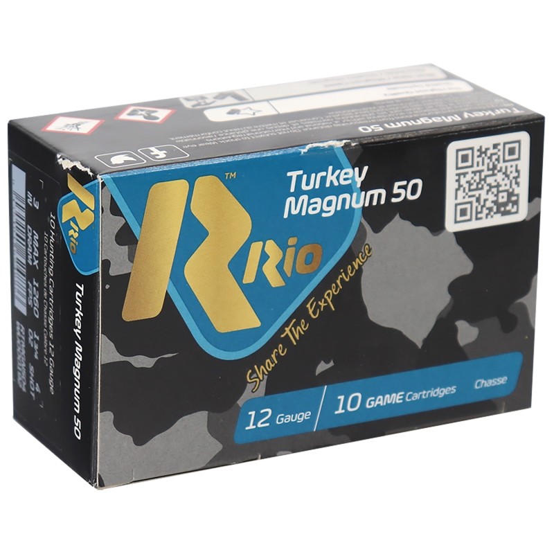 Rio Ammunition RTMGN506 Royal Turkey  12 Gauge 1 34 oz 6 Shot 10 Per Box 25 Case