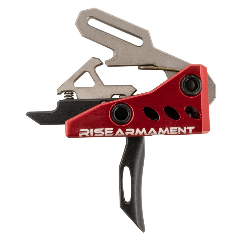 Rise Armament RA535BLKARP RA535 Advanced Performance SingleStage Straight with 3.50 lbs Draw Weight Red Housing  Black Trigger f