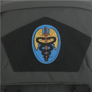 Sword Caduceus Patch Color