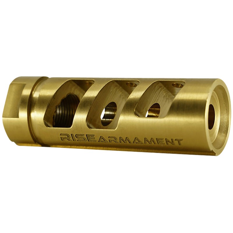 Rise Armament RA701223TIN RA701  Gold Nitride Titanium with 1228 tpi Threads for 22 Cal