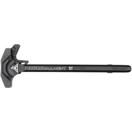 Rise Armament RA212DTOM Extended Charging Handle  Black Aluminum for AR15