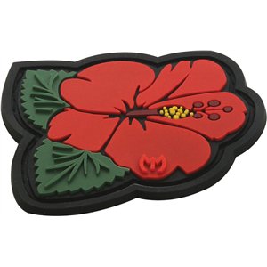 Hibiscus Patch Red