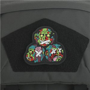 3 Wise Monkeys Patch Color