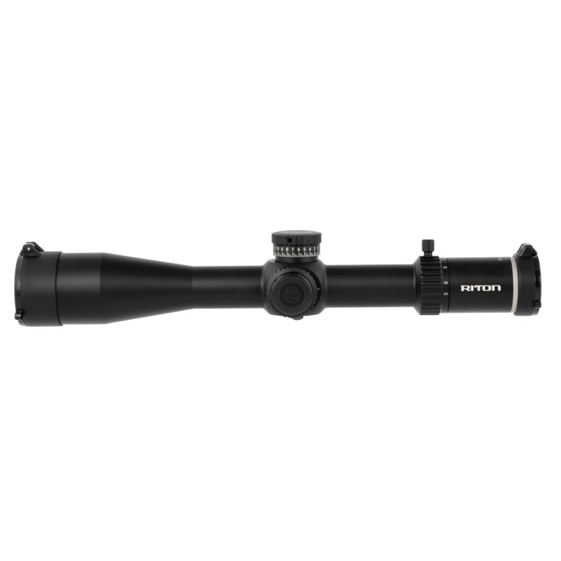 Riton Optics 5C525AFI 5 Conquer MOA Black Anodized 525x50mm 34mm Tube Illuminated Red BAF Reticle Features Removable Throw Lever